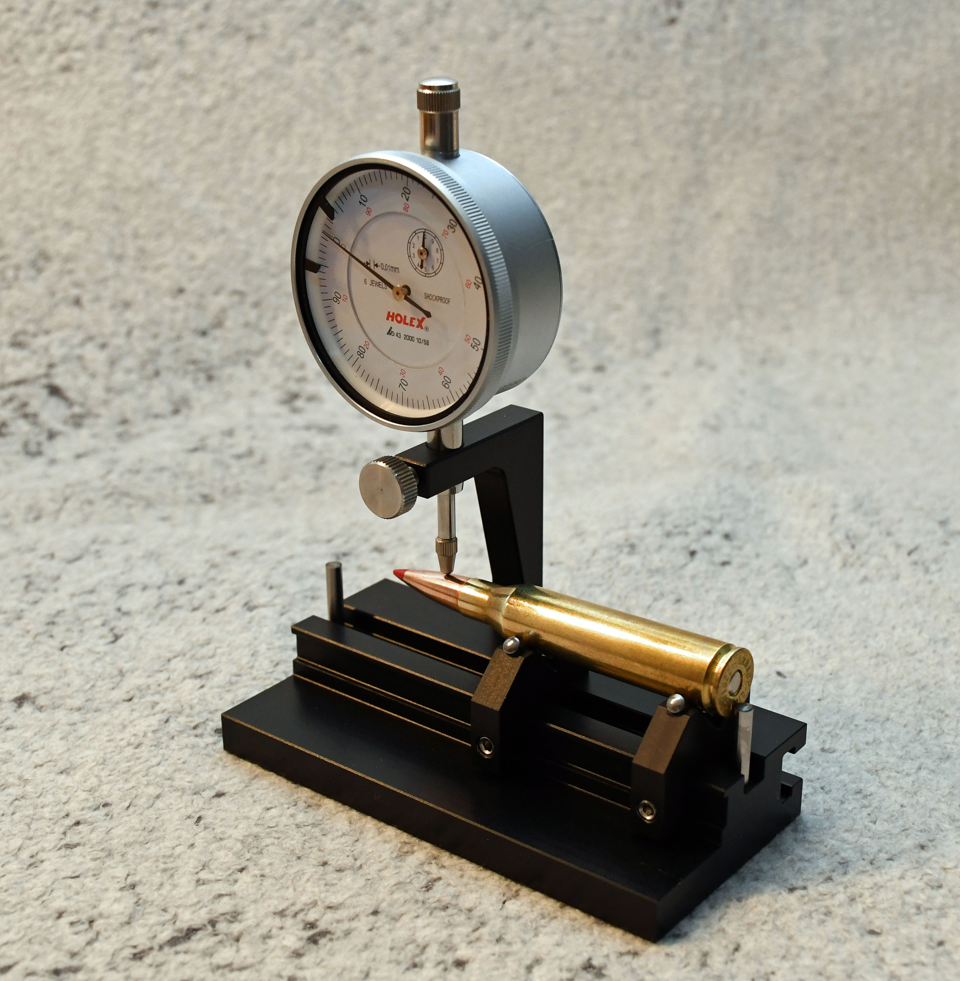 Concentricity gage RPGS with tailstocks